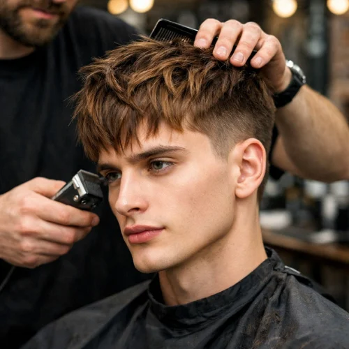 versatile men’s haircut suitable for casual and formal occasions