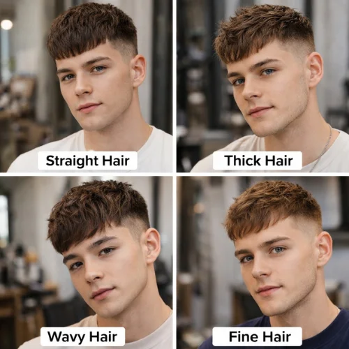 french crop haircut round face men best hair types straight thick wavy fine