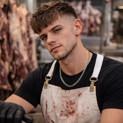 modern textured crop for thin hair men hairstyle stylish fade haircut with texture