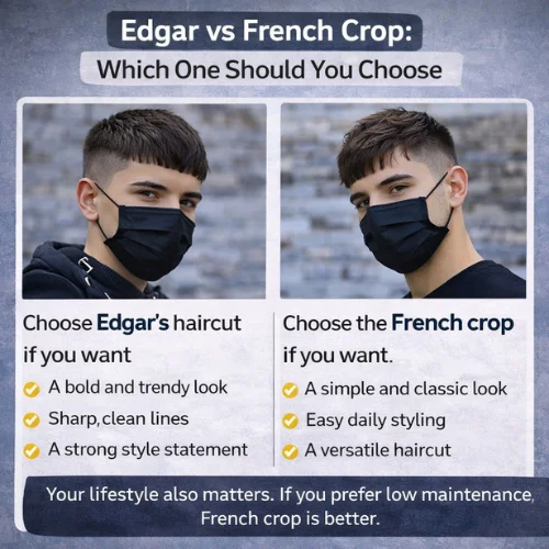 edgar vs french crop haircut which one to choose men modern hairstyle guide