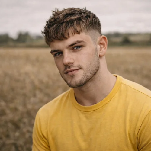 textured french crop for thin hair men hairstyle adds volume natural movement