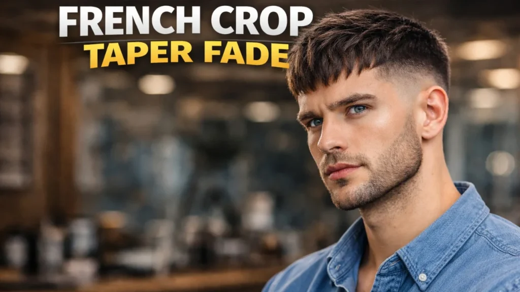 French Crop Taper Fade